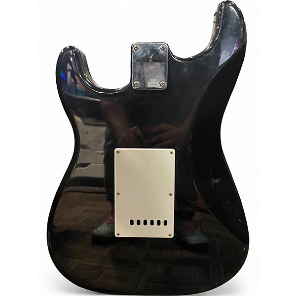 Used Fender Starcaster Black Hollow Body Electric Guitar