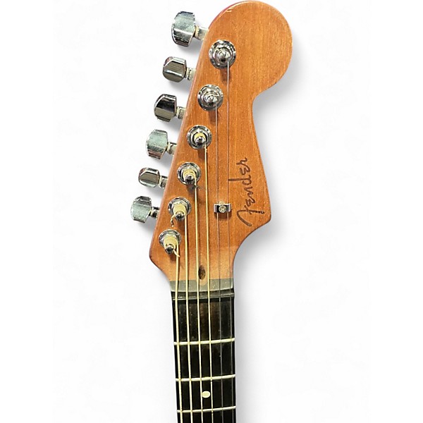 Used 2021 Fender ACOUSTASONIC Jazz Master  2 Color Sunburst Acoustic Electric Guitar