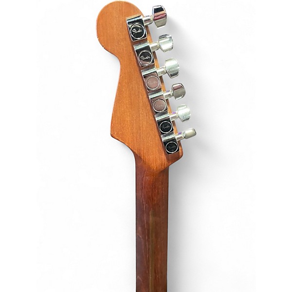 Used 2021 Fender ACOUSTASONIC Jazz Master  2 Color Sunburst Acoustic Electric Guitar