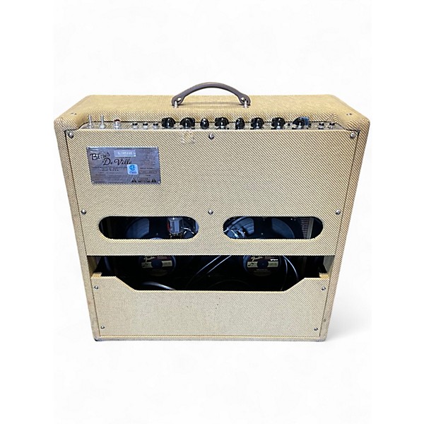 Used Fender Blues Deville 60W 4x10 Tweed Tube Guitar Combo Amp