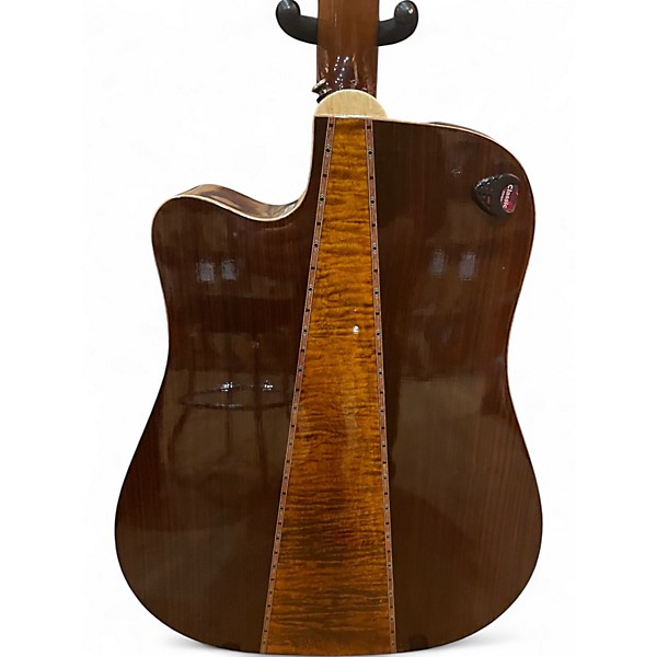 Used Takamine EG363SC Natural Acoustic Electric Guitar