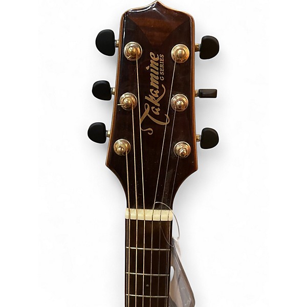 Used Takamine EG363SC Natural Acoustic Electric Guitar