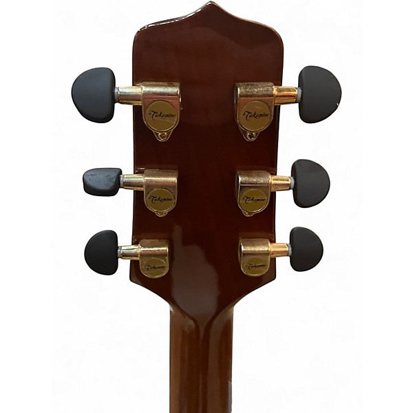 Used Takamine EG363SC Natural Acoustic Electric Guitar