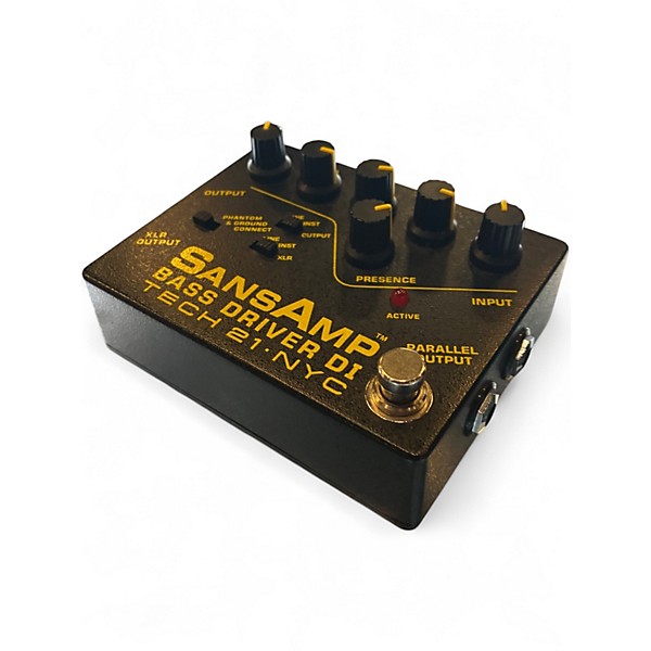 Used Tech 21 Sansamp PBDR Bass Driver DI Bass Effect Pedal
