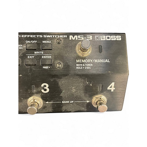 Used BOSS MS3 Multi Effects Switcher Effect Processor