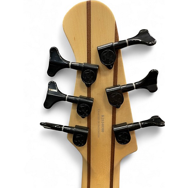 Used Michael Kelly pinnacle 6 grey spalt Electric Bass Guitar