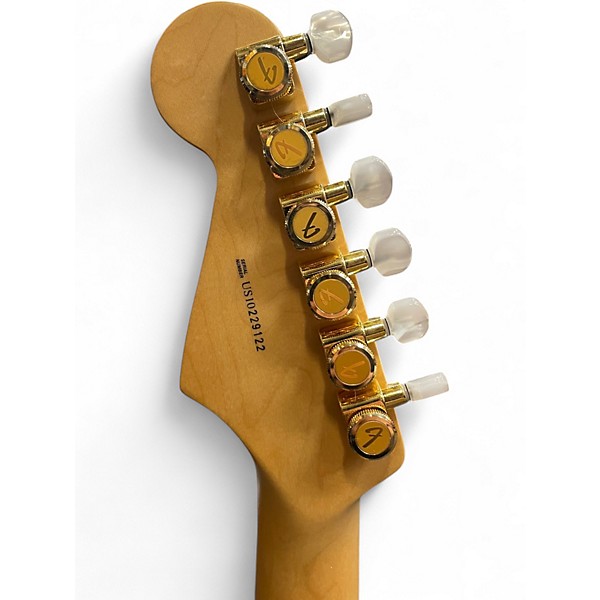 Used 2010 Fender FSR American Standard Stratocaster Purple Solid Body Electric Guitar