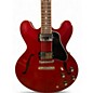 Used Gibson ES335 Cherry Hollow Body Electric Guitar