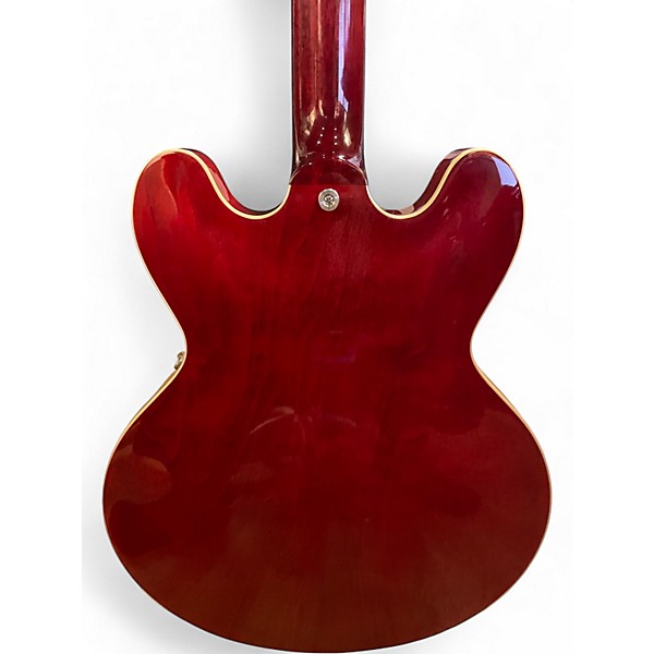 Used Gibson ES335 Cherry Hollow Body Electric Guitar