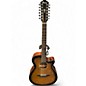 Used Ibanez AEG5012DVH Tobacco Burst 12 String Acoustic Electric Guitar thumbnail