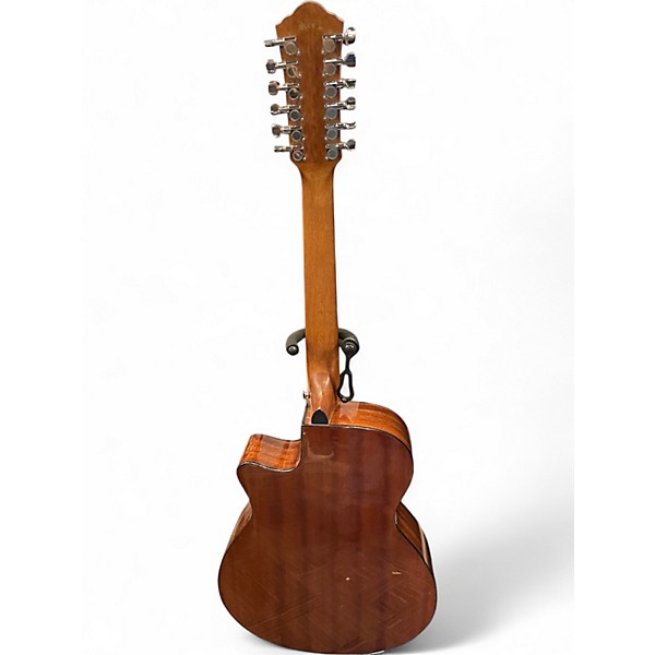 Used Ibanez AEG5012DVH Tobacco Burst 12 String Acoustic Electric Guitar