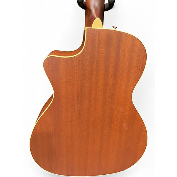 Used Fender Newporter Player GREEN Acoustic Electric Guitar