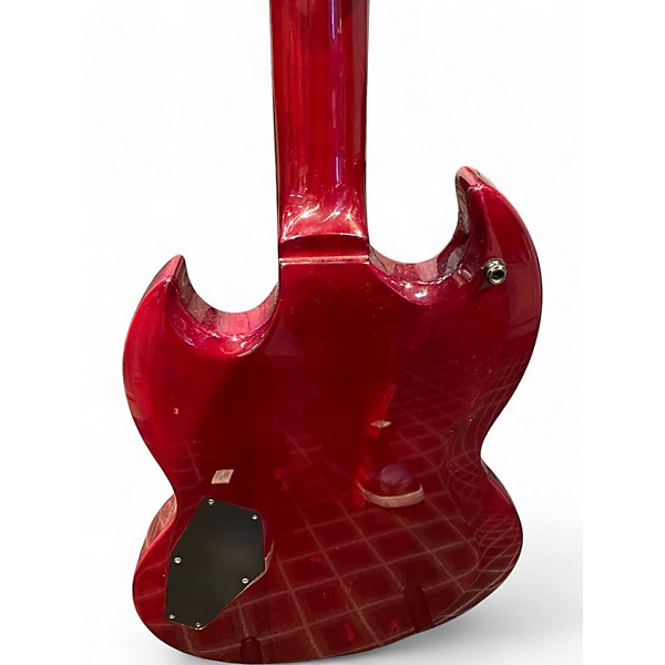 Used ESP LTD VIPER 200FM Red Solid Body Electric Guitar