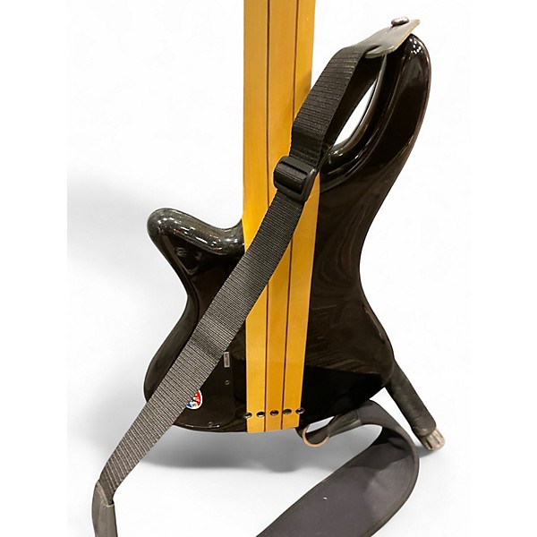 Used Schecter stiletto elite 5 Natural Electric Bass Guitar