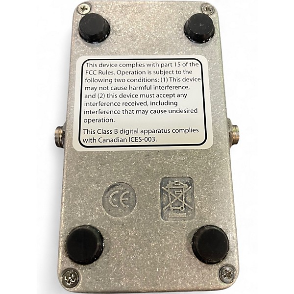 Used Electro-Harmonix Bass Soul Food Overdrive Bass Effect Pedal