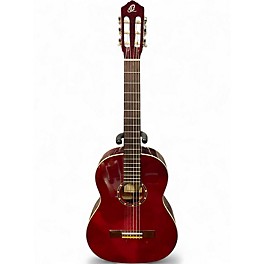 Used Ortega R121LWR RED Acoustic Guitar