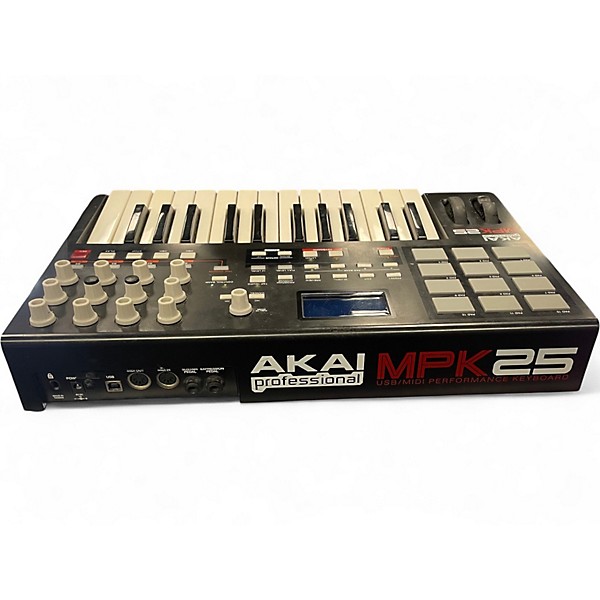 Used Akai Professional MPK25 25 Key MIDI Controller