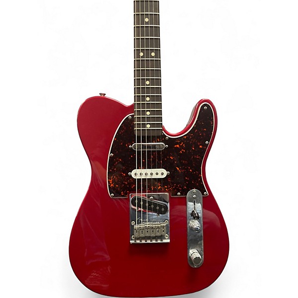 Used 2000 Fender Deluxe Nashville Telecaster Candy Apple Red Solid Body Electric Guitar