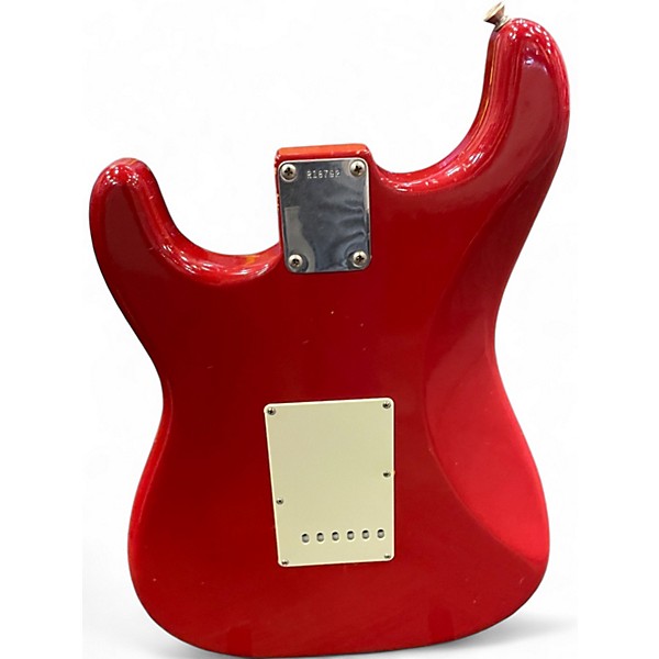 Used Fender MASTERBUILD CHRIS FLEMING 63 STRATOCASTER Dakota Red Solid Body Electric Guitar