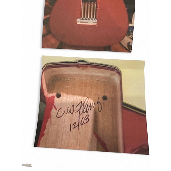 Used Fender MASTERBUILD CHRIS FLEMING 63 STRATOCASTER Dakota Red Solid Body Electric Guitar