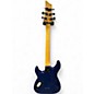 Used Schecter Guitar Research Omen Extreme 6 Ocean Blue Burst Solid Body Electric Guitar