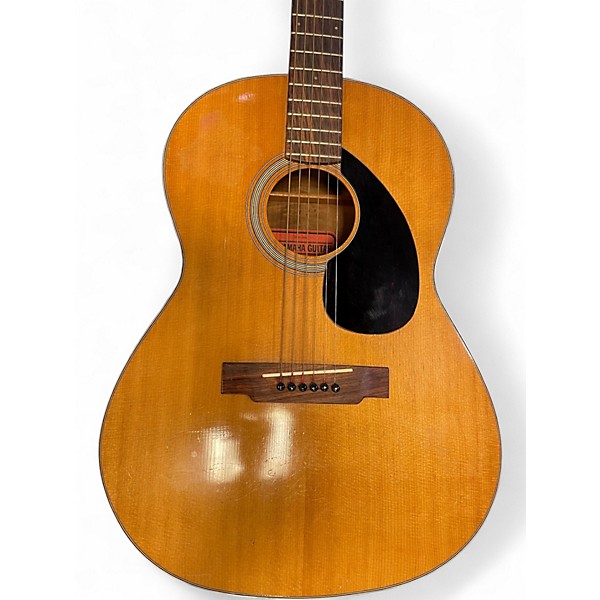 Used Yamaha FG-75 Natural Acoustic Guitar