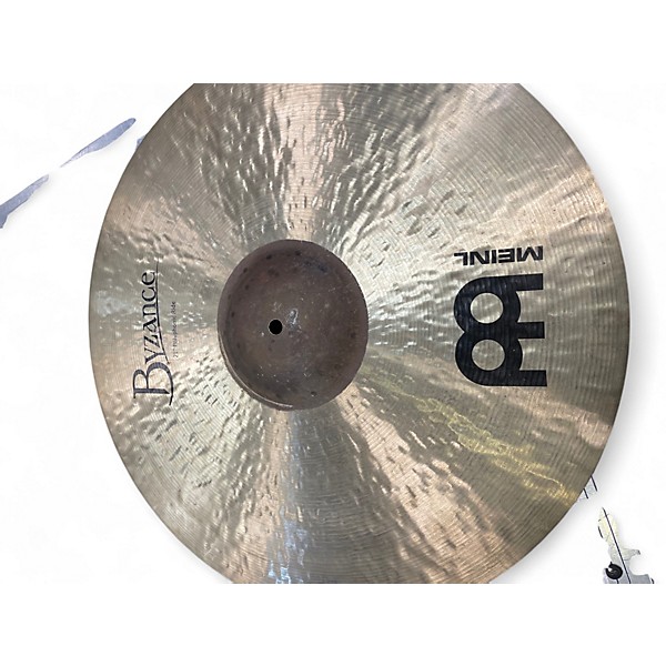 Used MEINL 21in byzance polyphonic ride Cymbal