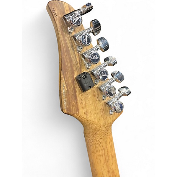 Used Suhr Custom Shop Modern Carve Top Faded Trans Green Burst Solid Body Electric Guitar