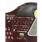 Used Suzuki QC-1 QChord Digital Soundcard Guitar Burgundy Autoharp