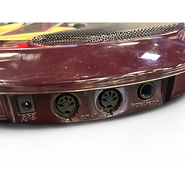 Used Suzuki QC-1 QChord Digital Soundcard Guitar Burgundy Autoharp