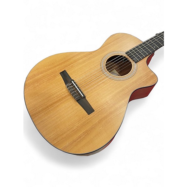 Used 2020s Taylor 112CE N Natural Classical Acoustic Electric Guitar