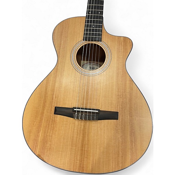 Used 2020s Taylor 112CE N Natural Classical Acoustic Electric Guitar