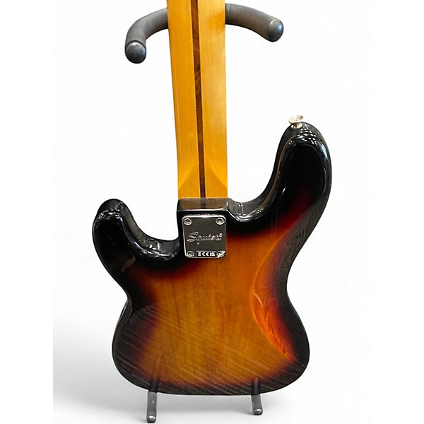 Used Squier Precision Bass 2 Color Sunburst Electric Bass Guitar
