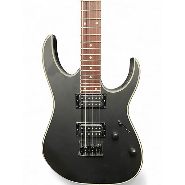 Used Ibanez RG421EX Black Solid Body Electric Guitar