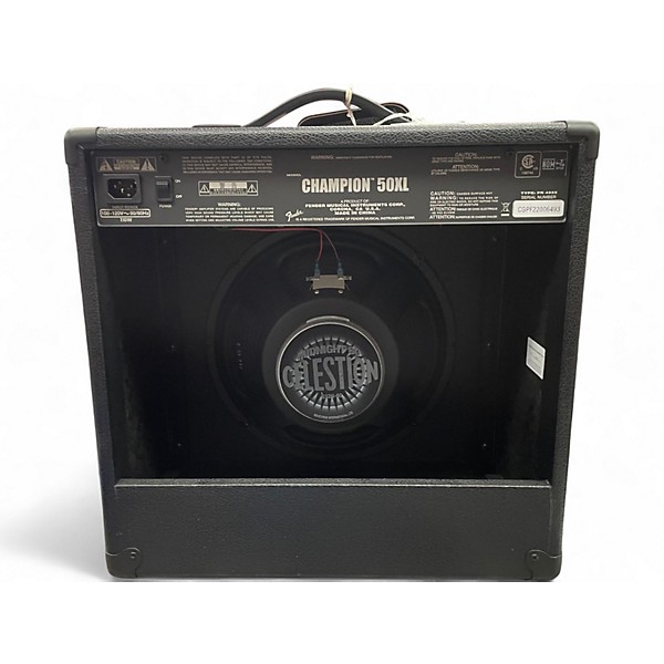 Used Fender CHAMPION 50XL Guitar Combo Amp