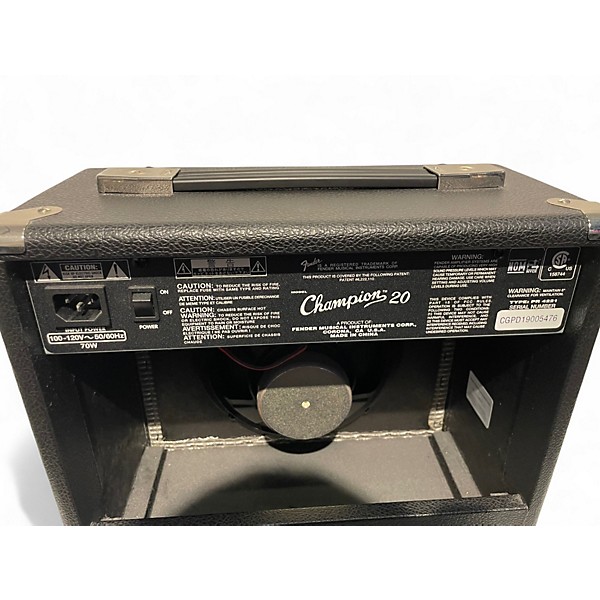 Used 2010s Fender CHMPION 20 Guitar Combo Amp