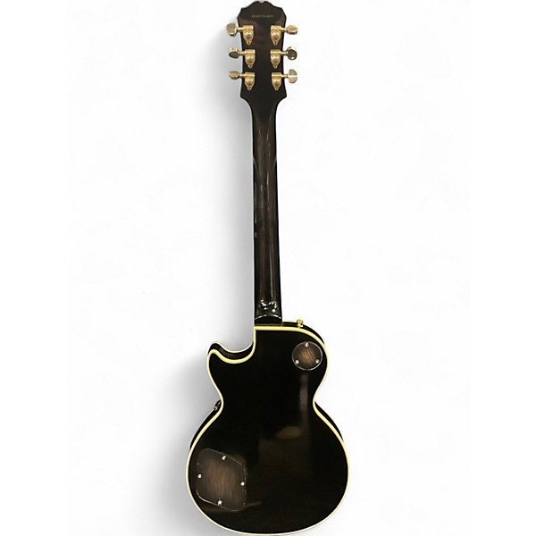 Used Epiphone Les Paul Custom Black Solid Body Electric Guitar