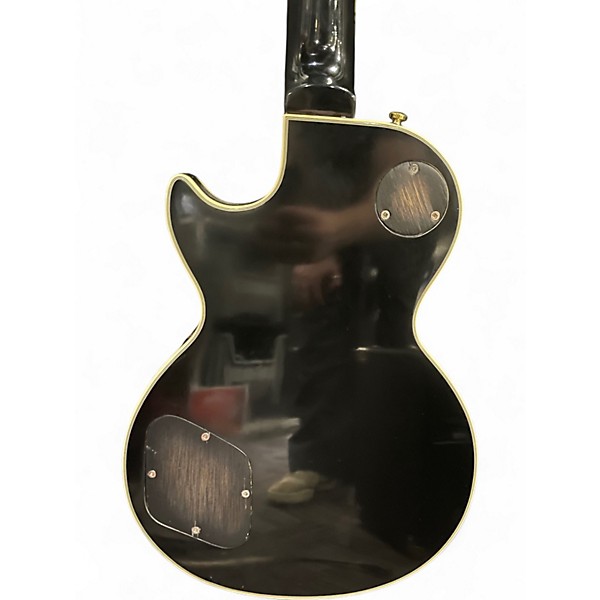 Used Epiphone Les Paul Custom Black Solid Body Electric Guitar
