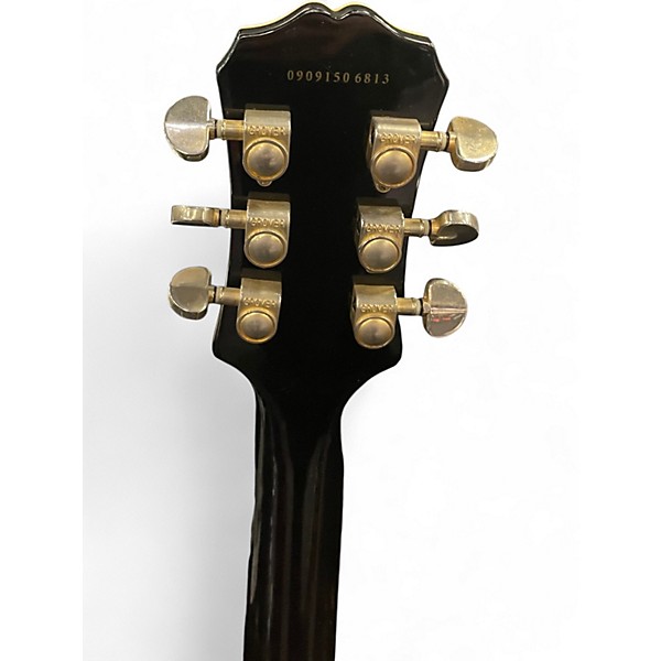 Used Epiphone Les Paul Custom Black Solid Body Electric Guitar