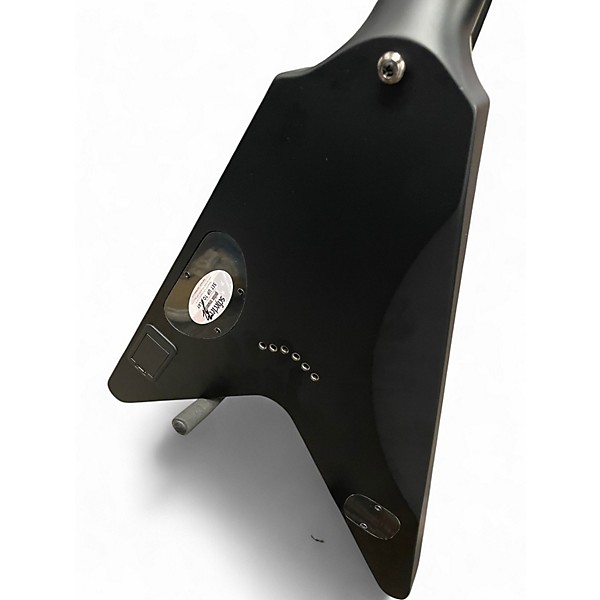 Used Schecter Guitar Research V1 JUAN OF THE DEAD Gray Solid Body Electric Guitar