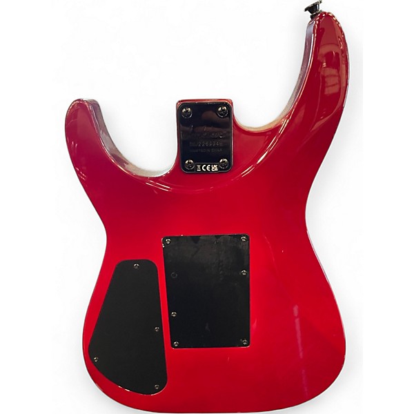 Used Jackson JS32TQ Dinky Crimson Red Trans Solid Body Electric Guitar