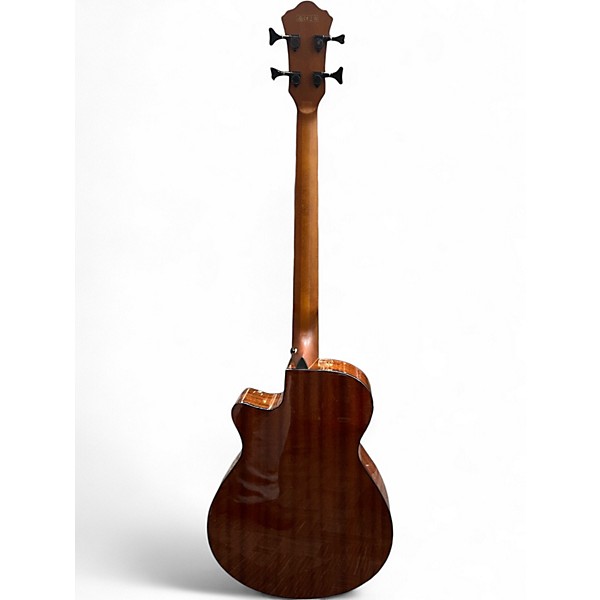 Used 2020s Ibanez AEGB25E Trans Black Acoustic Bass Guitar