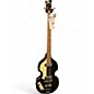 Used Hofner HIBBSBO1 Violin LH Black Electric Bass Guitar thumbnail