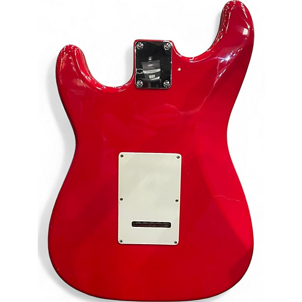 Used Squier Affinity Stratocaster Red Solid Body Electric Guitar