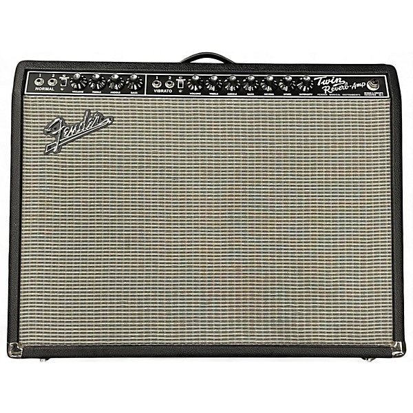 Used Fender Vintage Reissue 1965 Twin Reverb Tube Guitar Combo Amp