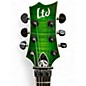 Used ESP LTD AS1 Alex Skolnick Lime Burst Solid Body Electric Guitar