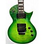 Used ESP LTD AS1 Alex Skolnick Lime Burst Solid Body Electric Guitar