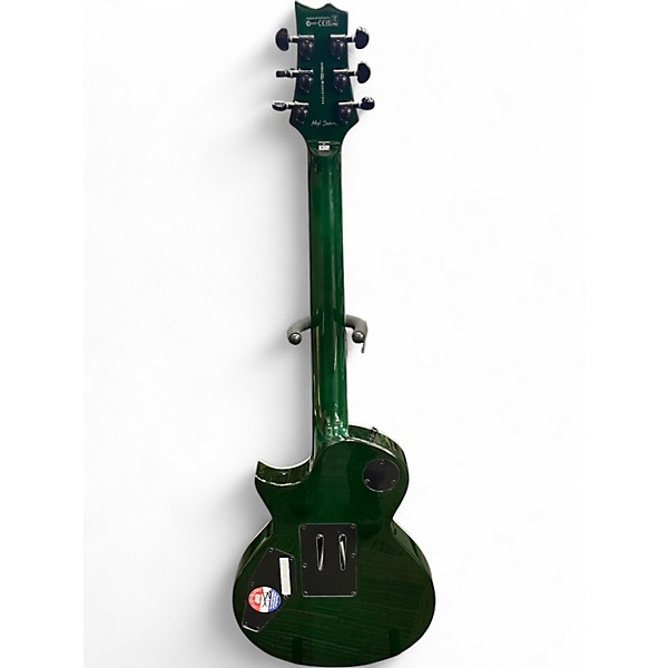 Used ESP LTD AS1 Alex Skolnick Lime Burst Solid Body Electric Guitar