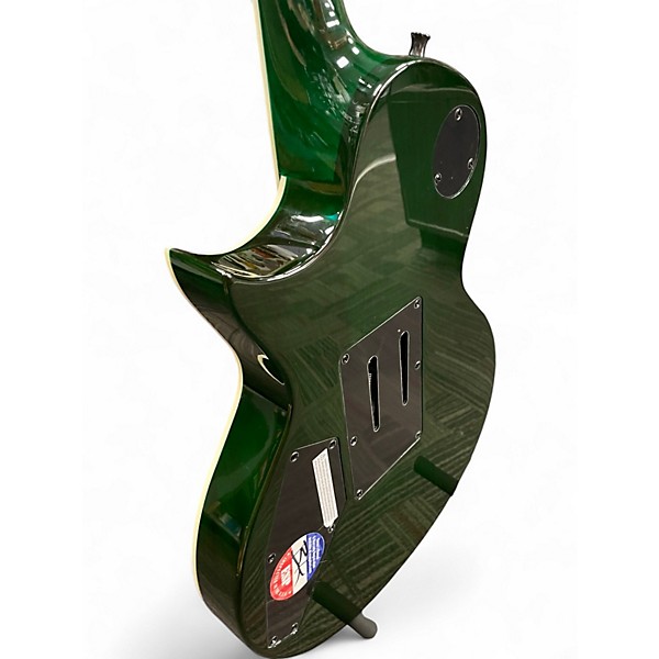 Used ESP LTD AS1 Alex Skolnick Lime Burst Solid Body Electric Guitar