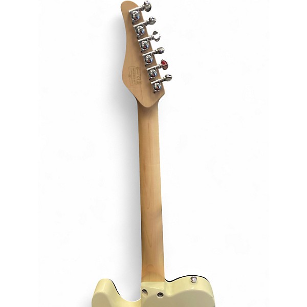 Used Schecter Guitar Research Diamond Series PT White Solid Body Electric Guitar